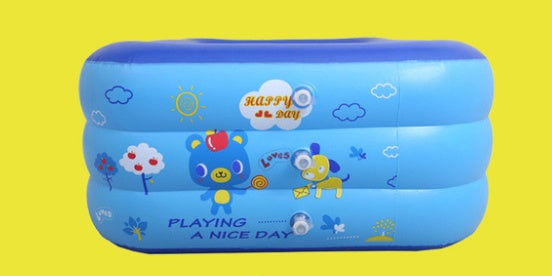Inflatable pool for babies
