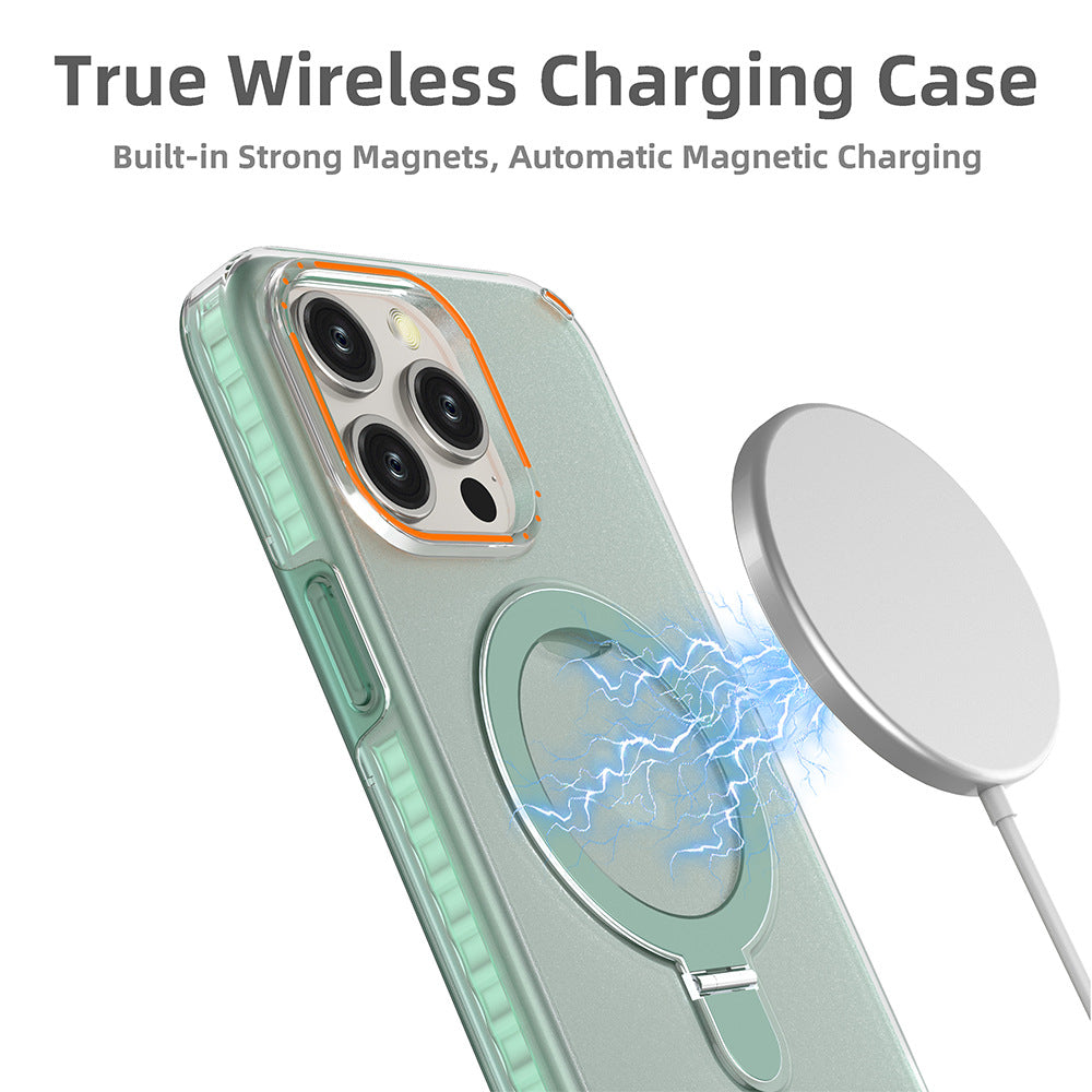 Magesafe Magnetic Transparent Wireless Charge Case