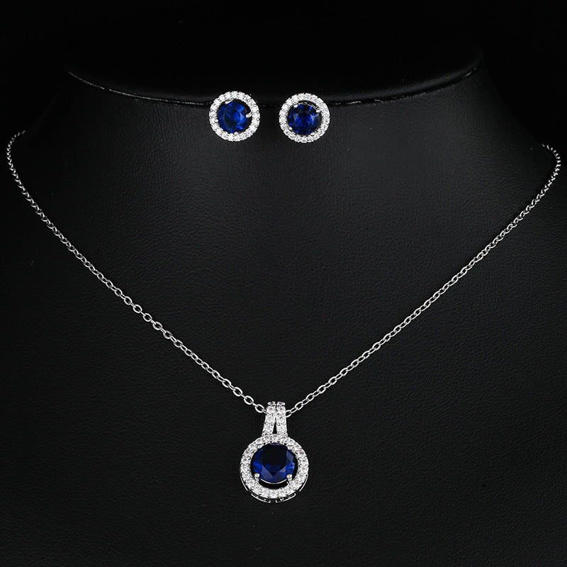 Zircon Necklace Set
