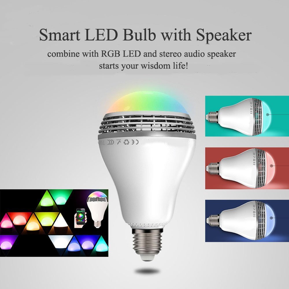 Home LED Smart Speaker Bulb Light