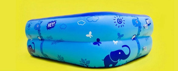 Inflatable pool for babies