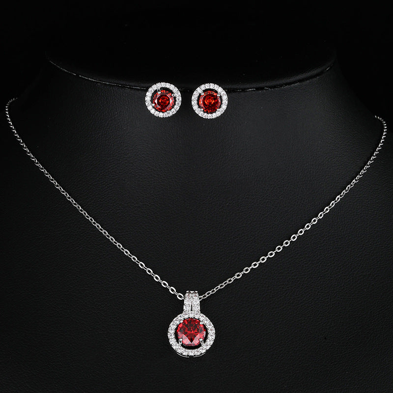 Zircon Necklace Set