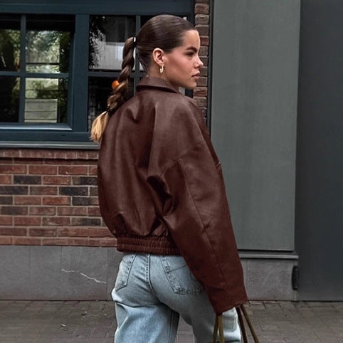 Brown Leather Jacket