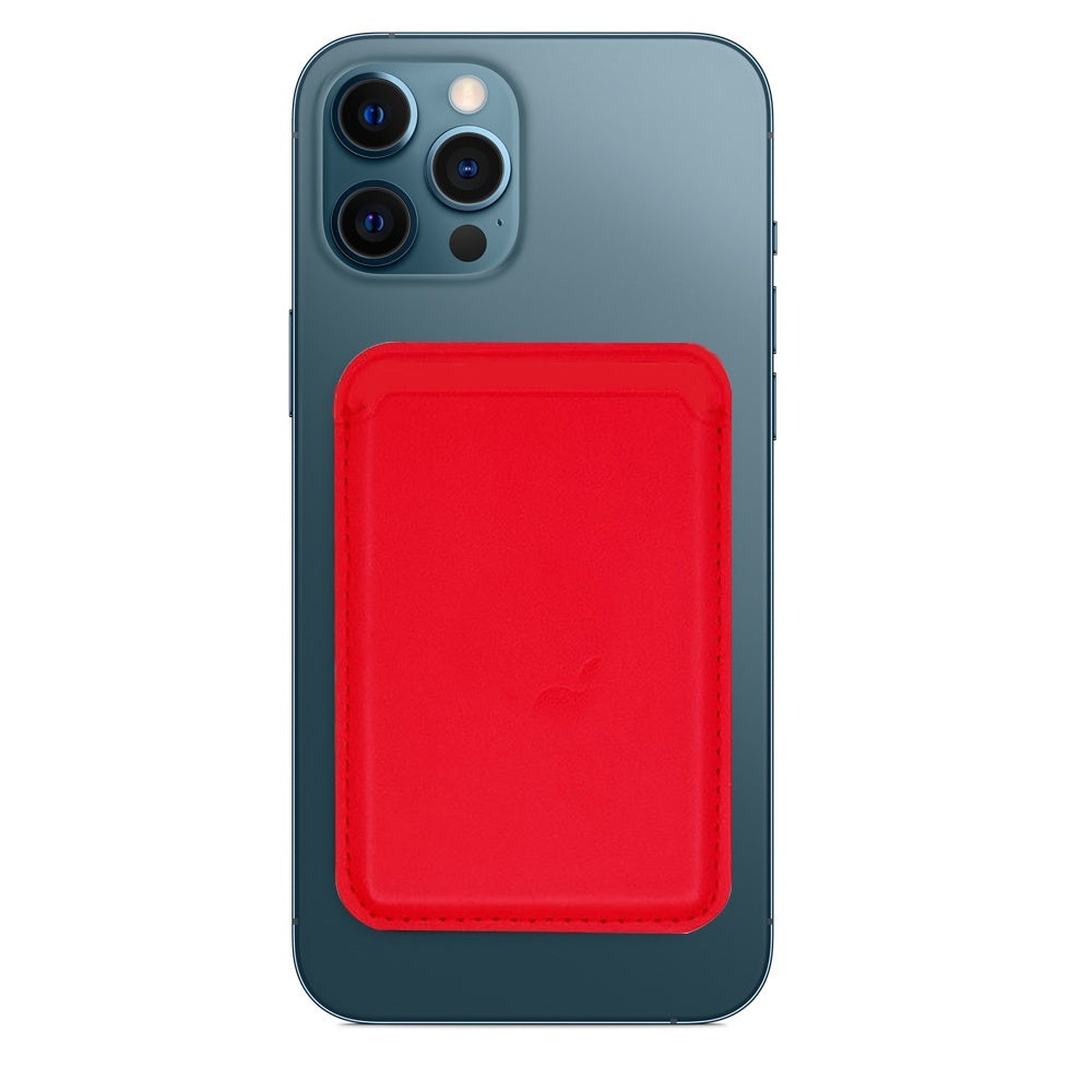 Magsafe Magnetic Leather Card Holder Wallet Case