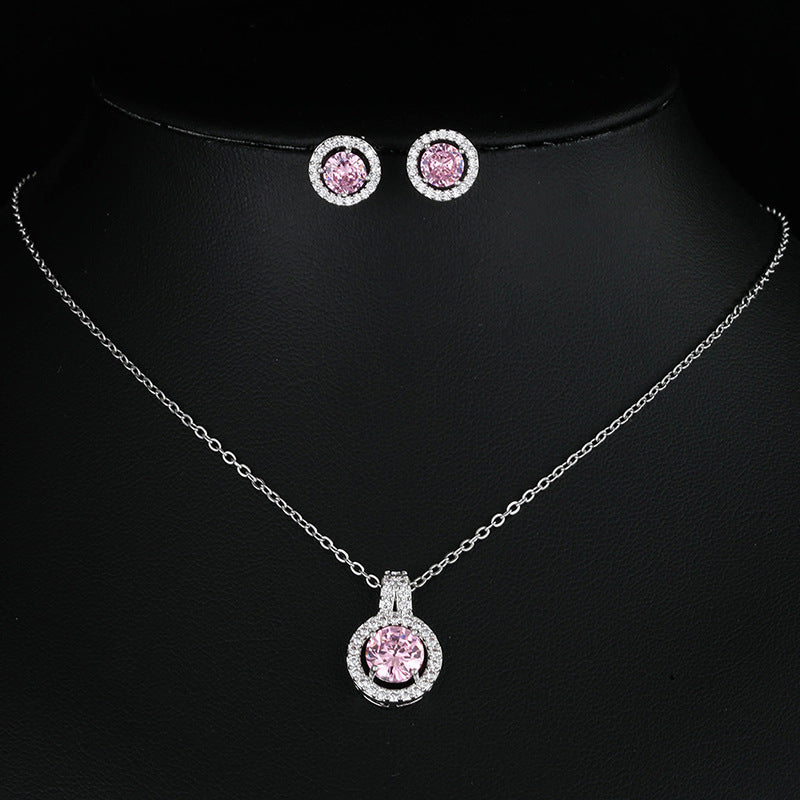 Zircon Necklace Set