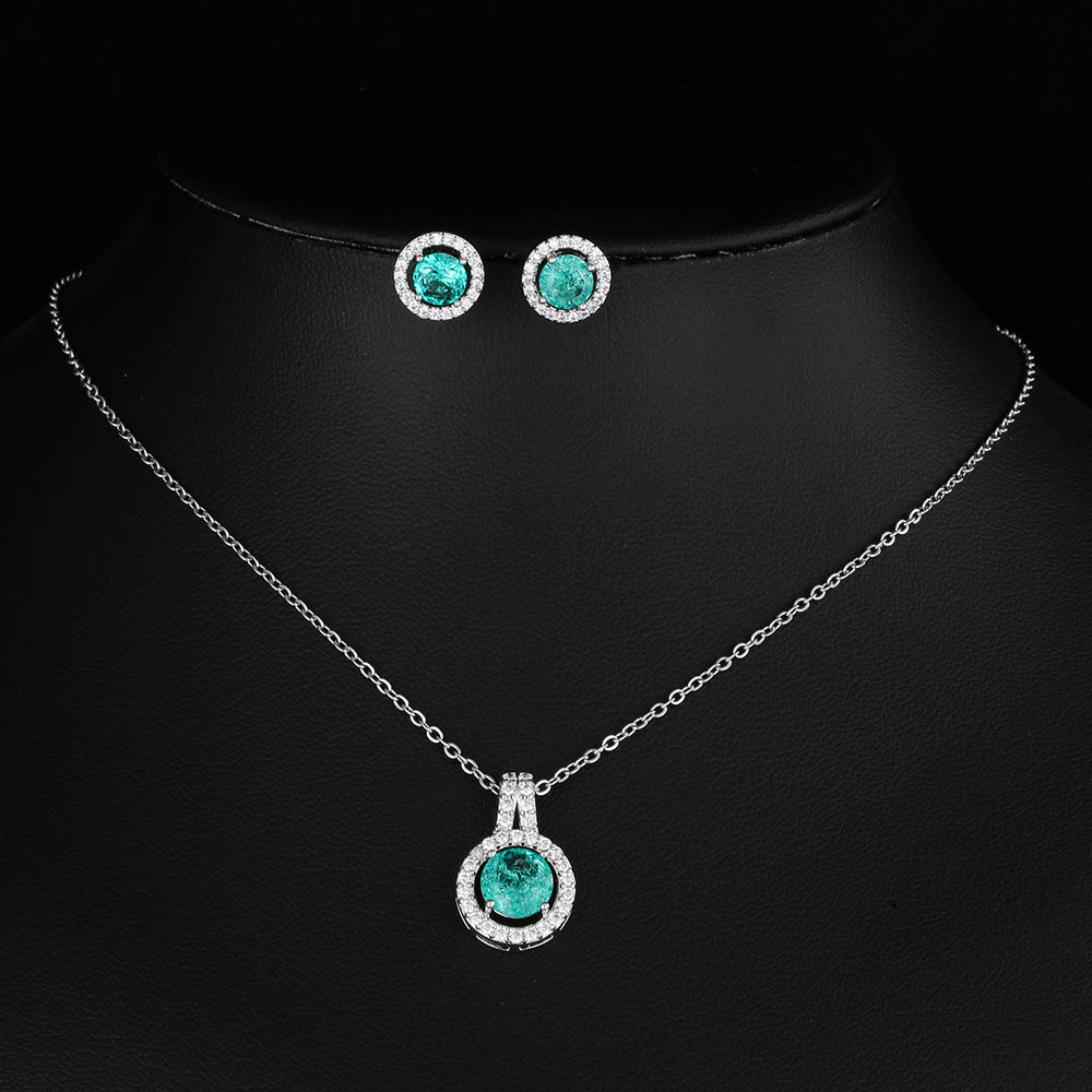 Zircon Necklace Set