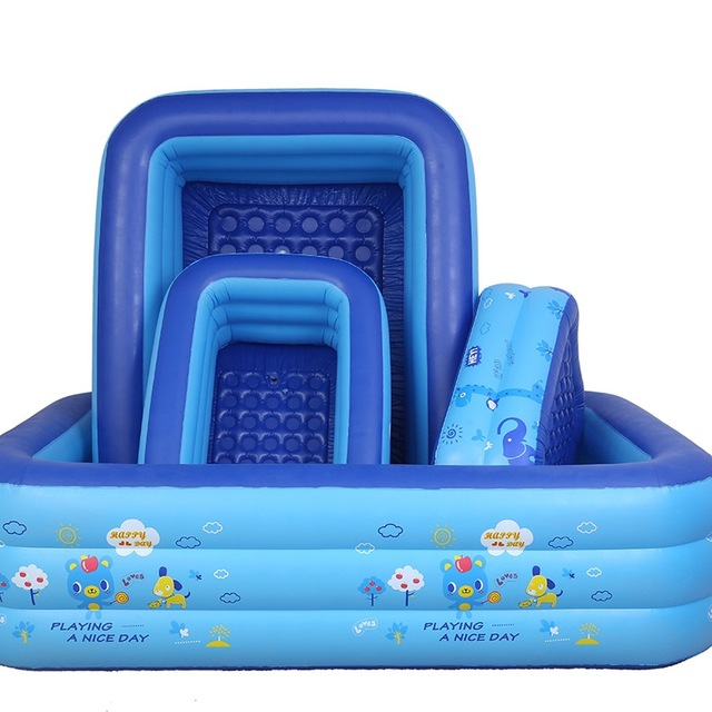 Inflatable pool for babies