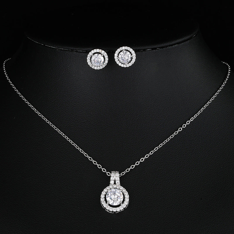Zircon Necklace Set