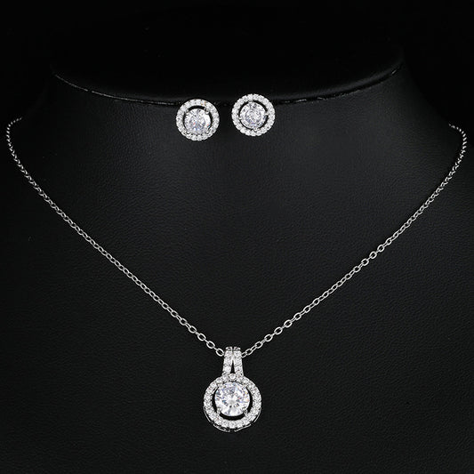 Zircon Necklace Set