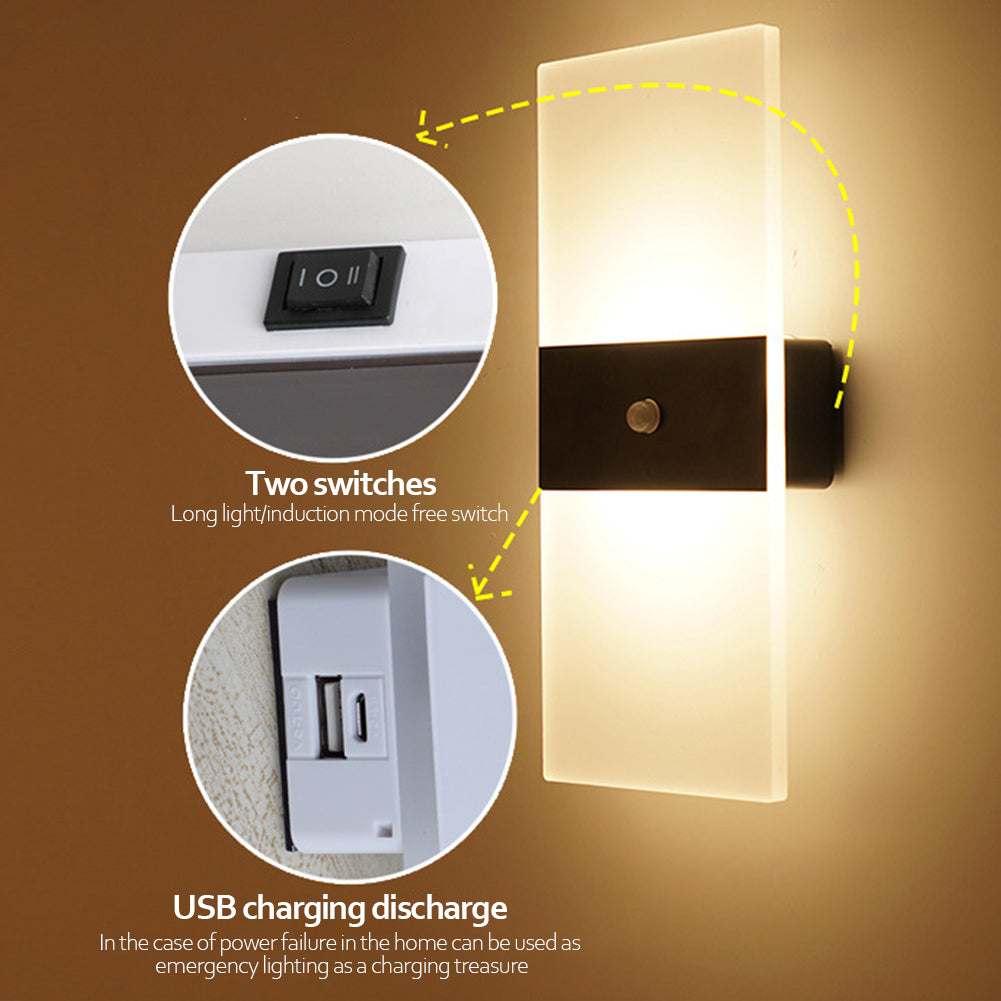 Indoor Sensing Wall Lamp