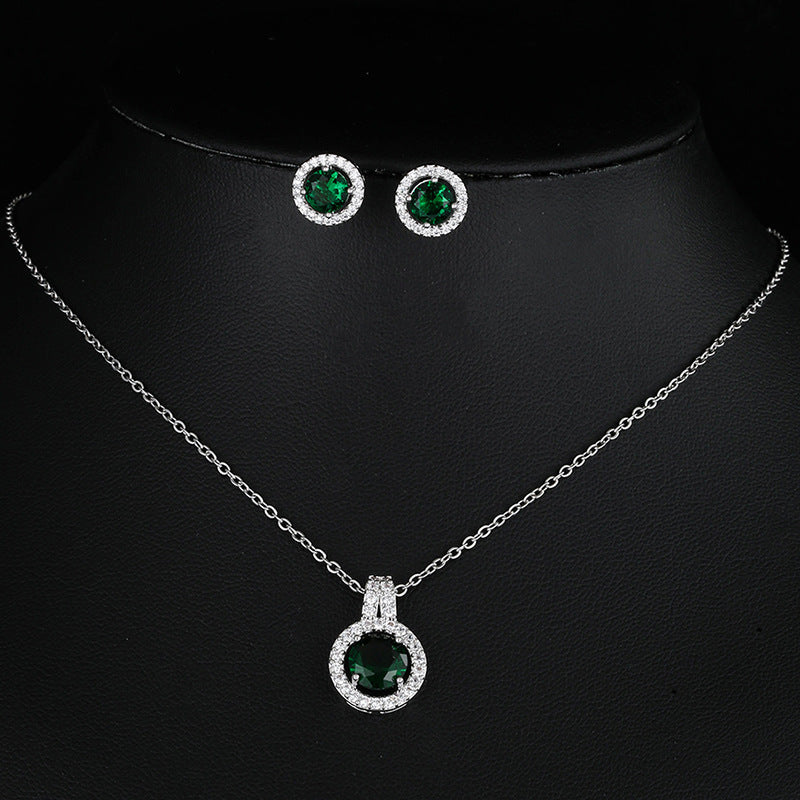 Zircon Necklace Set